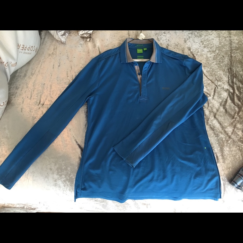 Hugo Boss long sleeve polo